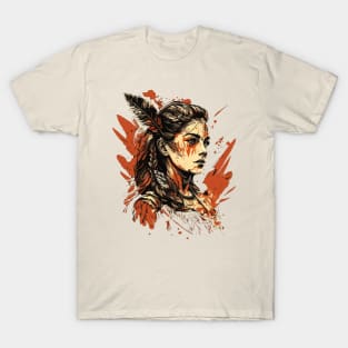 Native Indian Warrior T-Shirt